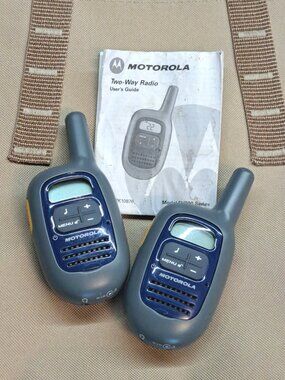 Motorola Compact Two-Way Radio Bundle with Headphone Jack